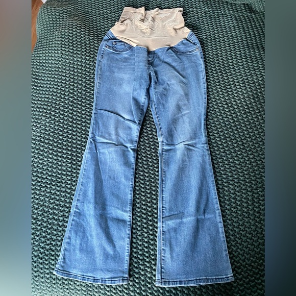Two pairs of size L maternity jeans - Picture 2 of 5